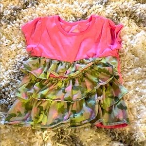 Pink Camo short sleeve tee